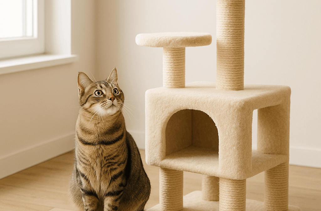 Bien nettoyer un arbre à chat